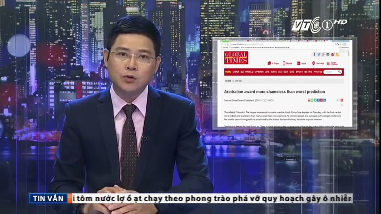 Trung Quốc dùng truyền thông để khẳng định không tuân thủ phán quyết.