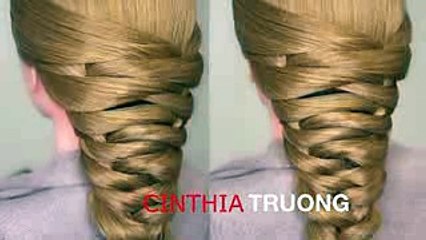 Easy Tier Braid Hair Tutorial