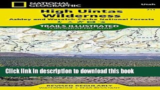 Download High Uintas Wilderness Map PDF Online