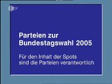 Die PARTEI - Spot zur Bundestagswahl 2005 - 2