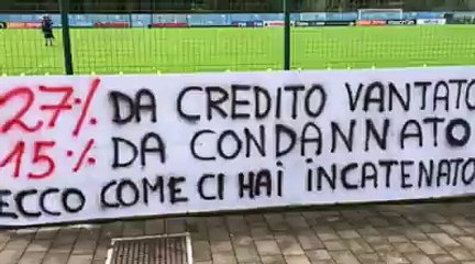 STRISCIONE AD AURONZO - LALAZIOSIAMONOI.IT