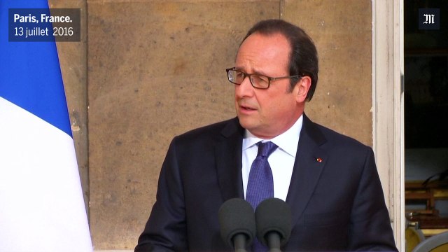 François Hollande annonce l'envoi du porte-avions Charles de Gaulle au Moyen-Orient