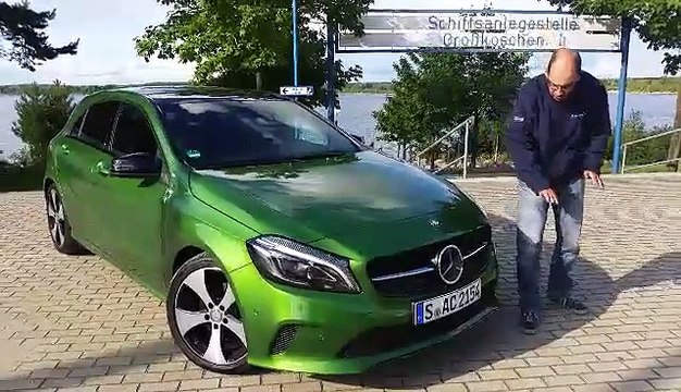 Mercedes Classe A restylée : premières images de l'essai en direct de Dresde