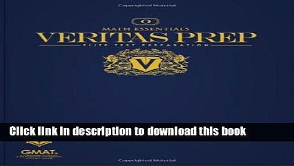 Read Math Essentials (Veritas Prep GMAT Series) PDF Online