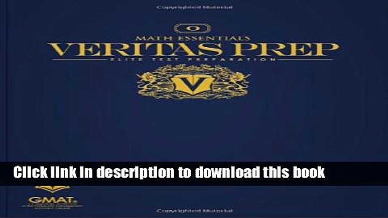 Read Math Essentials (Veritas Prep GMAT Series) PDF Online