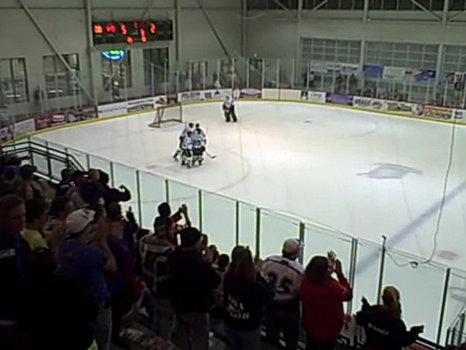 Evansville IceMen - Goal Celebration [10-23-10 vs Mallards]