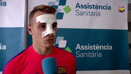 Lucas Digne, les premiers mots en tant que joueur du FC Barcelone