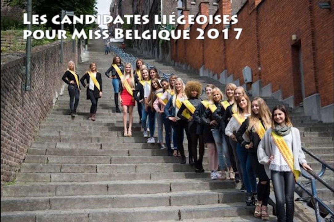 Les candidates liégeoises pour Miss Belgique 2017