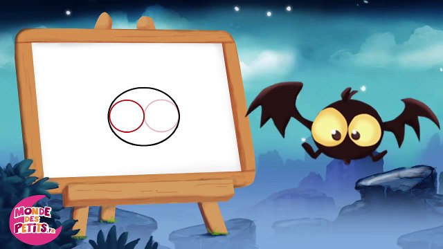 Comment dessiner une chauve-souris d'Halloween