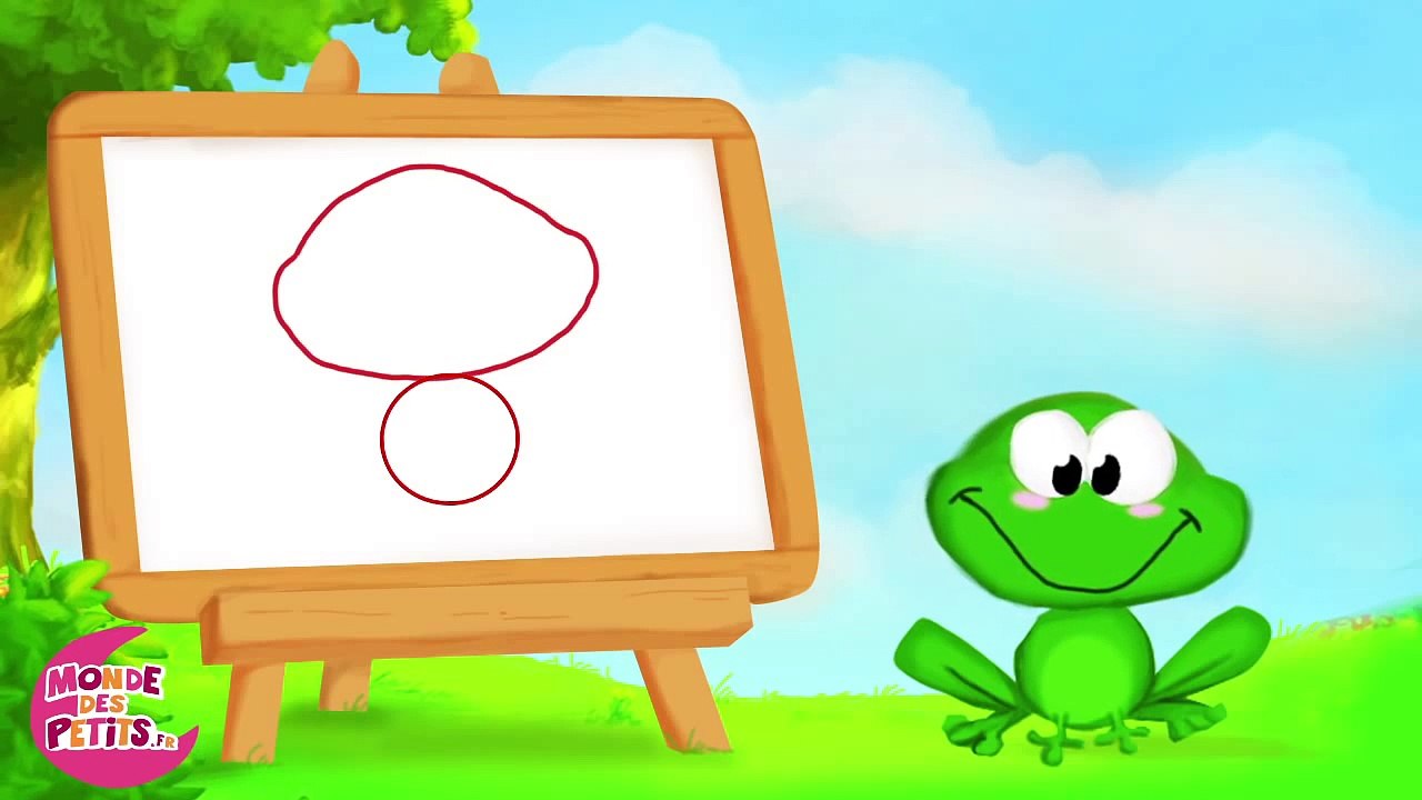Comment dessiner une grenouille