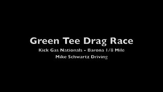 Electric Powered '27 Model T Roadster Green Tee Drag Race 1