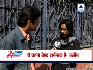 Cartoonist Aseem Trivedi talks to ABP News over Anti-Thackeray FB post