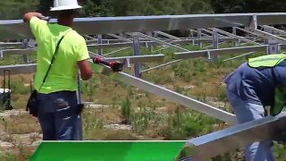 Hazlehurst, GA 20 MW Solar Farm Installation