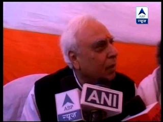 We just don't talk unlike BJP, we acted on Kasab, says Kapil Sibal