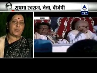 I am terribly pained to hear that the Lion is dead: Sushma Swaraj