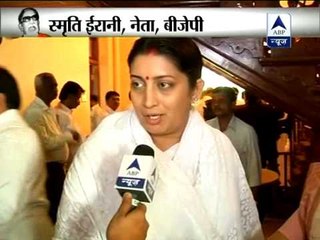 Smriti Irani pays homage to Bal Thackeray