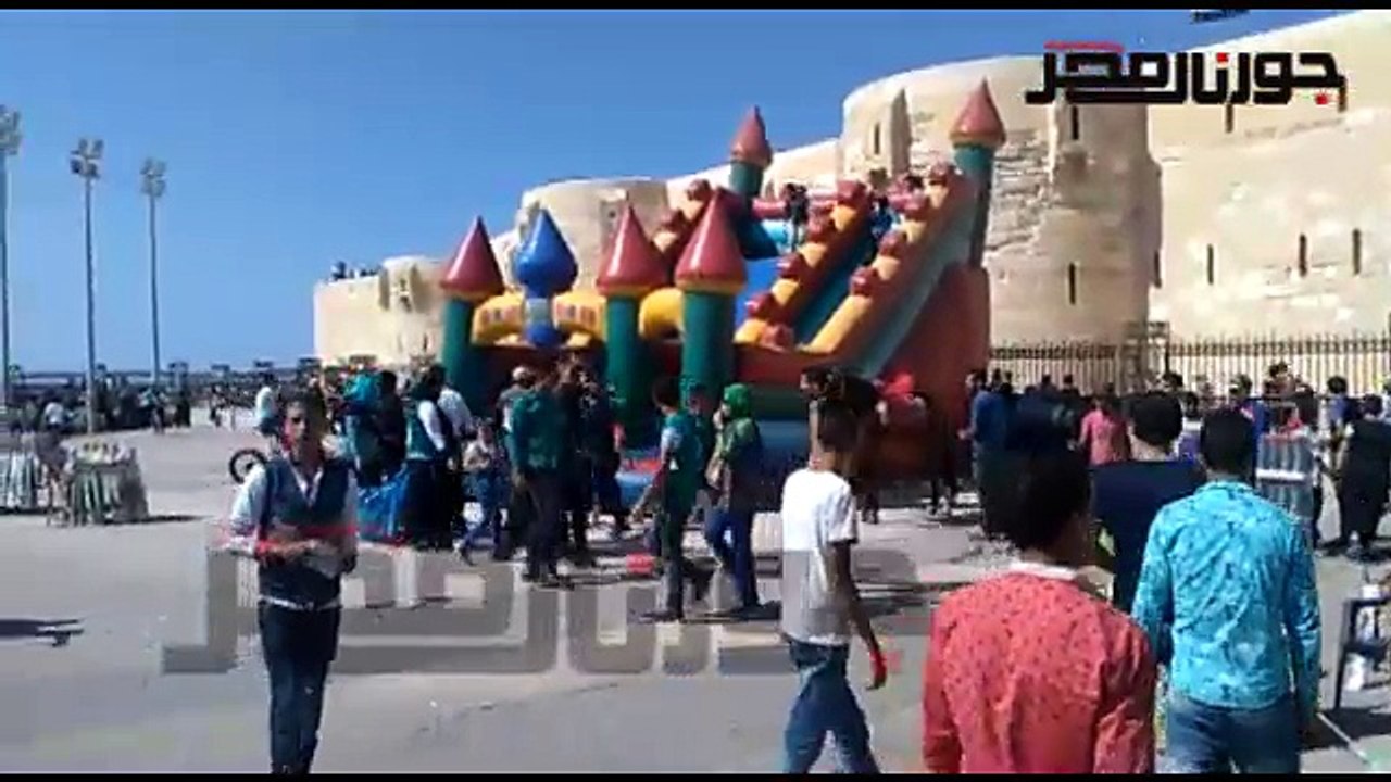 الإقبال على قلعة قايتباي لن ينتهي حتى بعد عيد الفطر