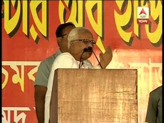 Buddhadeb Bhattacharya criticized  state government