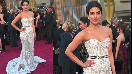 Priyanka Chopra Flashes Hot At Oscar 2016 Pre Party !!