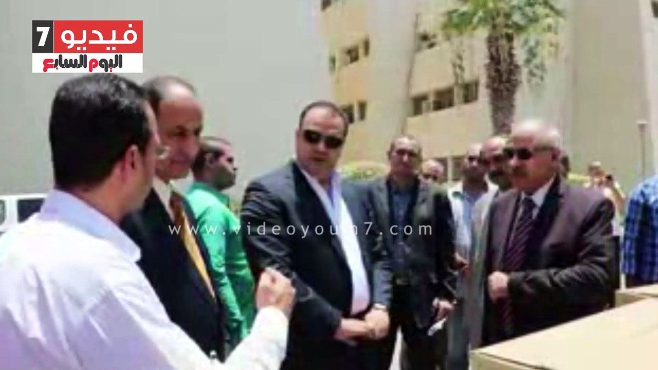 محافظ الفيوم يتفقد الأجهزة الطبية المقدمة دعما للمنظومة الصحية