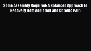 Read Some Assembly Required: A Balanced Approach to Recovery from Addiction and Chronic Pain