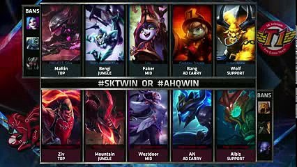 SK Telecom T1 vs ahq Game 1  Quarter Finals LoL S5 World Championship 2015  SKT vs AHQ G1 Worlds