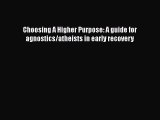 Download Choosing A Higher Purpose: A guide for agnostics/atheists in early recovery Ebook