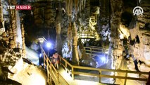 Karaca Mağarası turistlerin uğrak yeri oldu