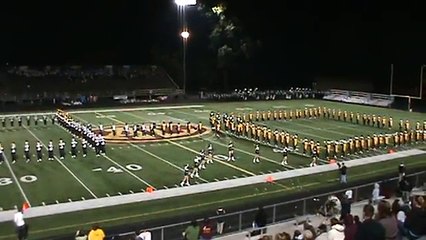 Cuyahoga Falls Marching Band  "Schools Out for Summer" 9/15/2012