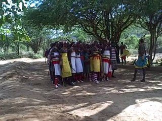 Samburu Warriors Song and Dance #1