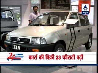 Domestic car sales up 23%, bikes rise 7% in Oct