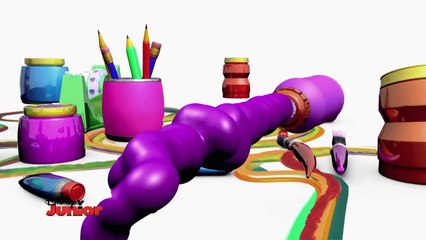 Art Attack - Big Art en avant la musique - Disney Junior - VF