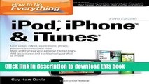 Read How to Do Everything iPod, iPhone   iTunes, Fifth Edition ebook textbooks