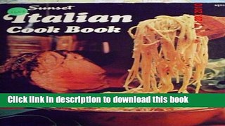 Read Sunset Italian Cook Book  Ebook Online