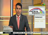 Frente Guasú de Paraguay pide a la OEA investigar el caso Curuguaty