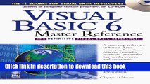 Read Visual Basic 6 Master Reference: The Definitive Visual Basic Reference  PDF Free