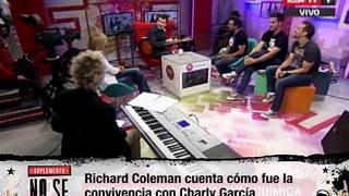 Richard Coleman cuenta sobre su convivencia con Charly Garcia   24 09