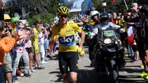 Froome running in the Ventoux - Étape 12 / Stage 12 (Montpellier / Mont Ventoux) - Tour de France 2016
