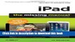 Read iPad: The Missing Manual (Missing Manuals) ebook textbooks