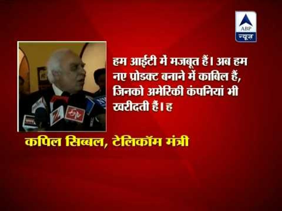 Kapil Sibal congratulates Barack Obama