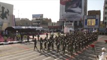 استعراض عسكري في بغداد بمشاركة الحشد الشعبي