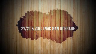 27/21,5 Zoll IMac RAM aufrüsten Tutorial