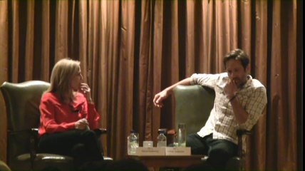 Gillian Anderson David Duchovny conversation 7-30-11