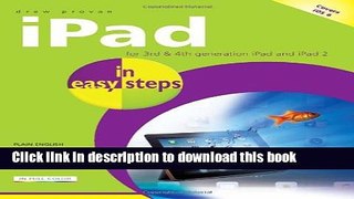 Read iPad in easy steps: Covers iOS 6 for iPad 2 and iPad with Retina Display (3rd and 4th