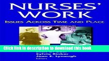 Read Nurses  Work: Issues Across Time and Place  PDF Online