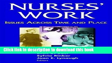 Read Nurses  Work: Issues Across Time and Place  PDF Online