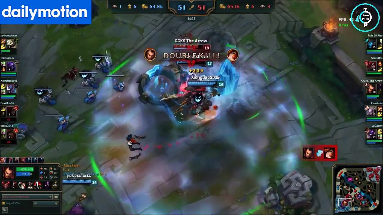 Top 10 Pentakill 1vs5  League of Legends - Part 1