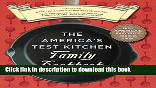 Download The America s Test Kitchen Family Cookbook  PDF Free