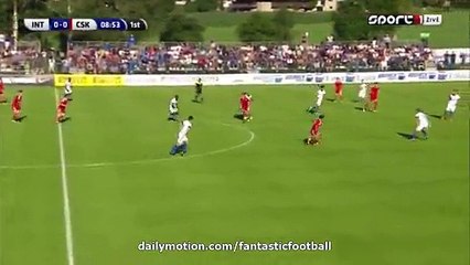 1-1 Rodrigo Palacio Goal - Inter 1-1 CSKA Sofia