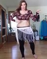 Arabic girl Nice belly dance